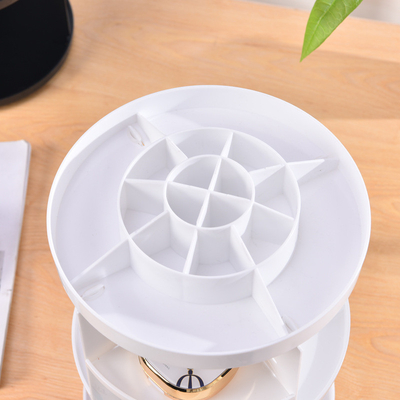 360 rotating makeup organizer DIY adjustable holder rack cosmetic display shelf