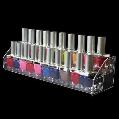 Tabletop polish nail organizer tiers holder storage shelf compact organizer