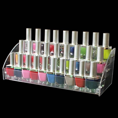 Tabletop polish nail organizer tiers holder storage shelf compact organizer