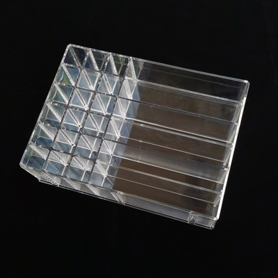 Multifunctional Clear Makeup Organizer Holder Countertop Vanity Storage Stand for Lipstick Eyeshadow Palette Perfume