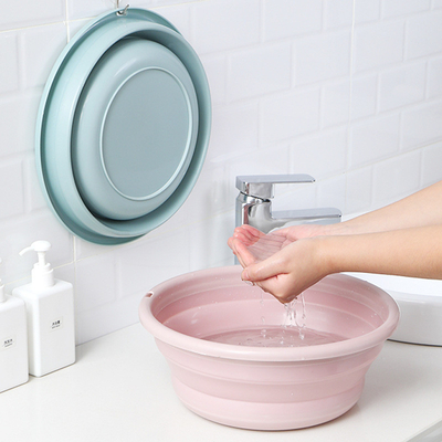 Multi-Purpose Folding Collapsible Wash Basin for Kids and Babies Lightweight Portable Basin