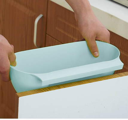 Creative Plastic Wastebaskets, Multifuctional Hanging Trash Can Waste Bins Deskside Recycling Garbage Container