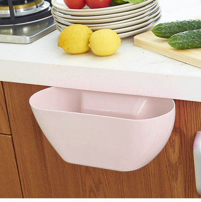 Creative Plastic Wastebaskets, Multifuctional Hanging Trash Can Waste Bins Deskside Recycling Garbage Container