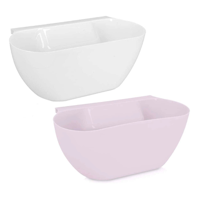 Creative Plastic Wastebaskets, Multifuctional Hanging Trash Can Waste Bins Deskside Recycling Garbage Container