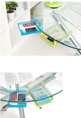 Fridge Organizer Space Saver Shelf Plastic Refrigerator Storage Box Freezer Shelf Holder Sliding Drawer