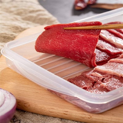 Plastic Bacon Storage Containers with lids airtight Cold Cuts Cheese Deli Meat Saver Food Storage Container