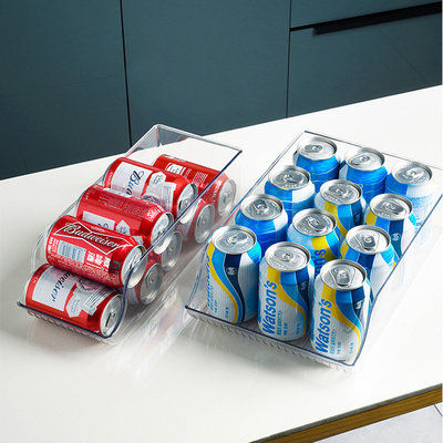 Fridge can organizer storage bins Ideal storage for soda, pop, beer, tea, drinks, soup, vegetable, tomato sauce