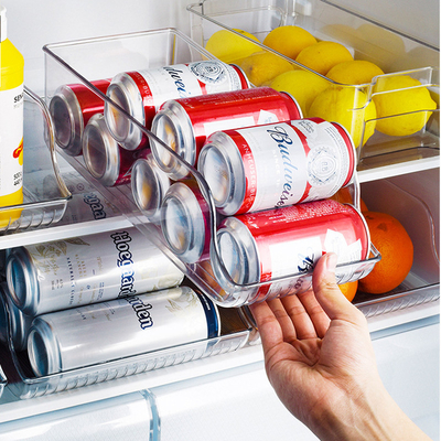 Fridge can organizer storage bins Ideal storage for soda, pop, beer, tea, drinks, soup, vegetable, tomato sauce