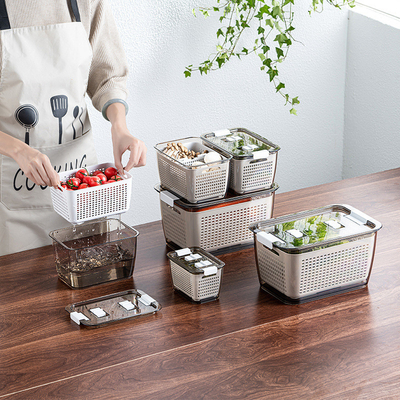 Fresh Vegetable Fruit Storage Containers Produce Saver Fridge Food Storage Containers Keep Vegetables Fresh